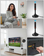 📡 Antena TDT 30 dB – Alta Ganancia