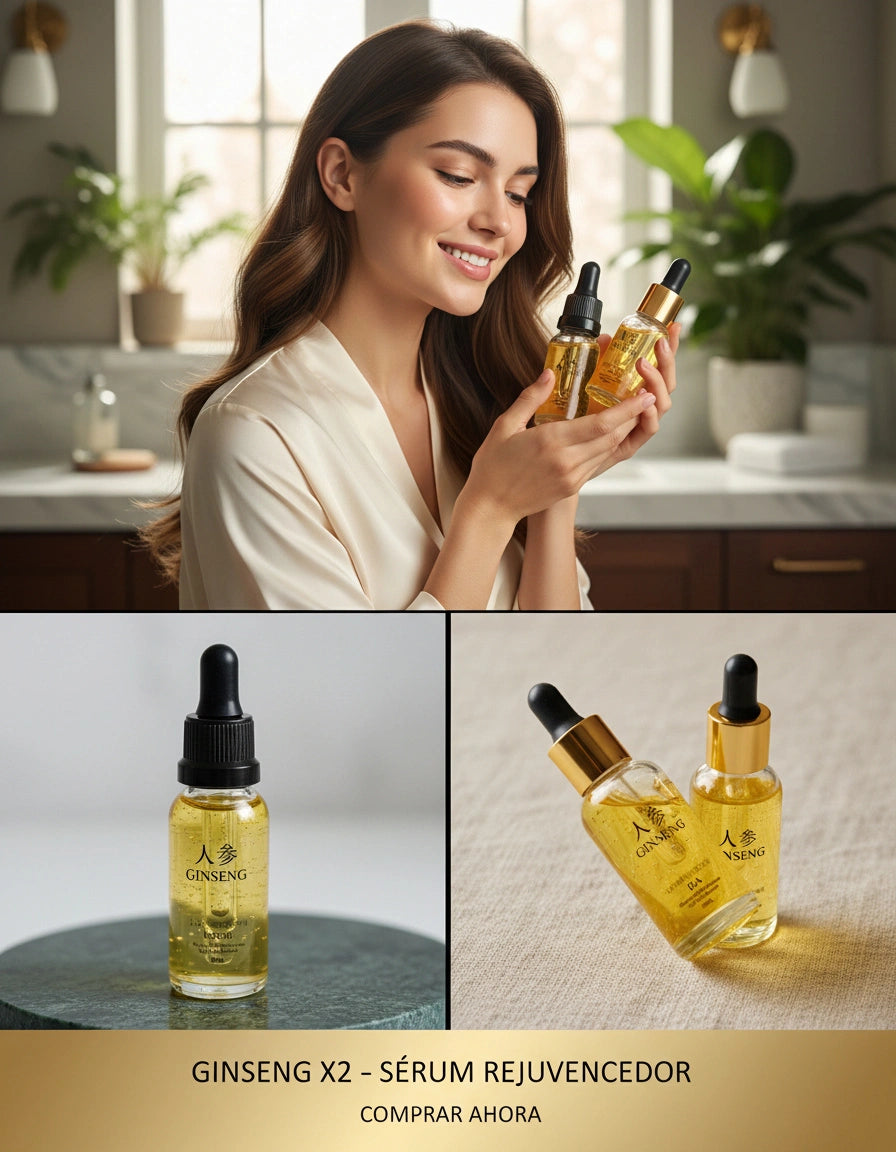 🌿 GINSENG X2 – SÉRUM REJUVENECEDOR 🌿