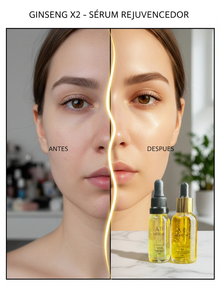 🌿 GINSENG X2 – SÉRUM REJUVENECEDOR 🌿